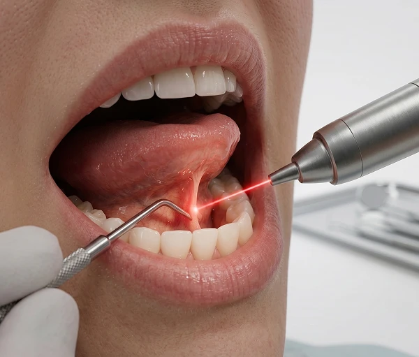 Пластика вуздечки в Renessans Dental Clinic